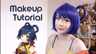 🐼 Xiangling Cosplay Makeup Tutorial | Genshin Impact 🐼