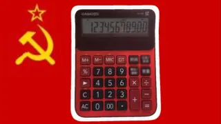Play national anthem of Soviet Unon with a calculator