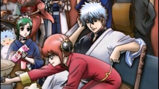 Gintama official picture - Gin-san, how do you manage to either look at the camera or look at Kagura