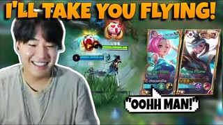 Hoon enjoying MLBB again with his E-girl