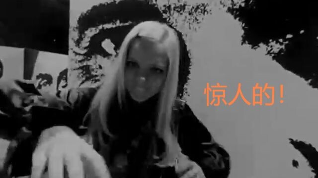 法国女孩吸毒后发狂