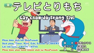 Doraemon : Gậy chôm đồ trong tivi - Cao dán ếch ộp