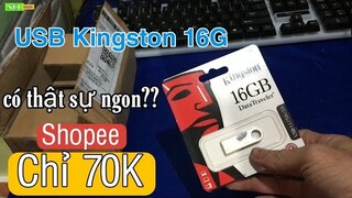Mở Hộp USB Kingston 16G Trên Shopee Giá Rẻ | NCL Gaming