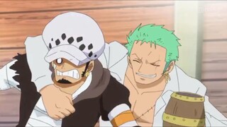 Law and Zoro in one frame