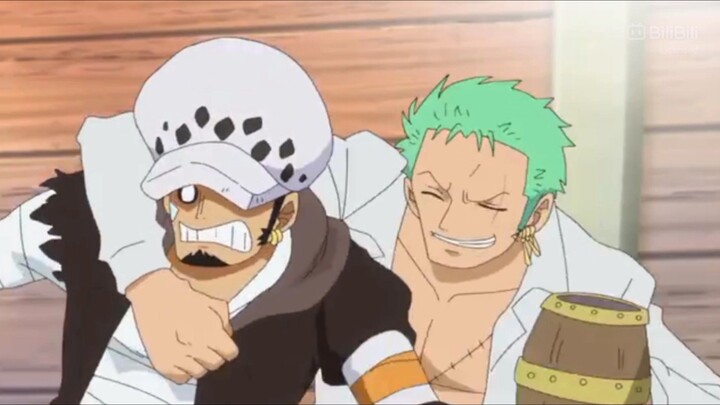 Law and Zoro in one frame