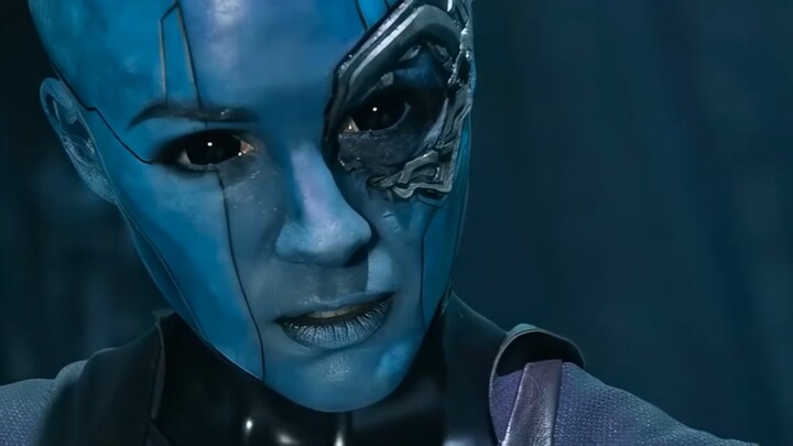 The daughter of Thanos in Marvel