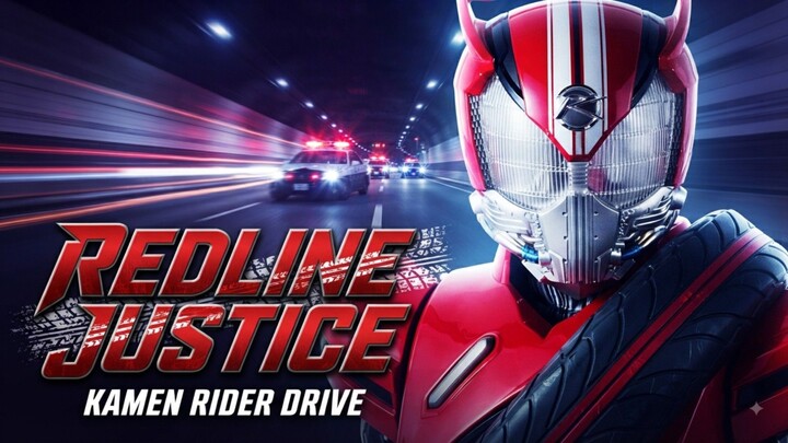 🏎️ Kamen Rider Drive — REDLINE JUSTICE | Original Theme Song 🔥⚡