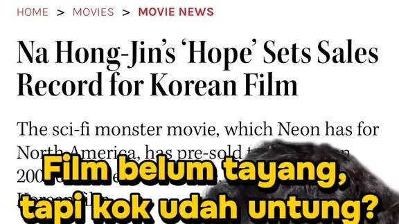 Film belum tayang, kol udah untung??!!