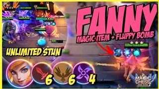 HYPER 3 STAR FANNY + DUBY 1ST SKILL UNSTOPPABLE ! FANNY UNLIMITED STUN ! NEW COMMANDER MAGIC CHESS