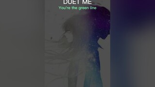 DUET ME: YOU'RE THE GREEN LINE. POV: "Broken promise" fyp duet pov voiceacting