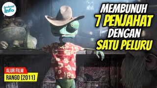 BUNGLON MENJADI PAHLAWAN LEGENDA DI KOTA!! | ALUR CERITA RANGO (2011)