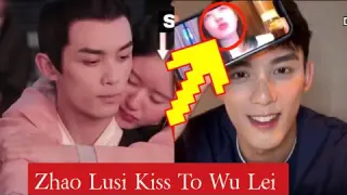 Zhao Lusi Kiss To Wu Lei In Live Video Call And Wu Lei Is Shy Smiling Face Every time