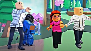 Bald guy dancing on roblox with scary sound