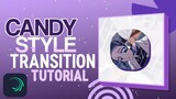 candy style transition tutorial on alightmotion❤️✨ | Shape Morph Transition Tutorial | ae inspired