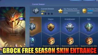 Grock Free SEASON 24 Skin Entrance Animation | MLBB