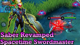 Saber Revamped New Skill - Mobile Legends Bang Bang