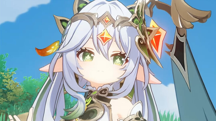 哇～是公主纳西妲耶！