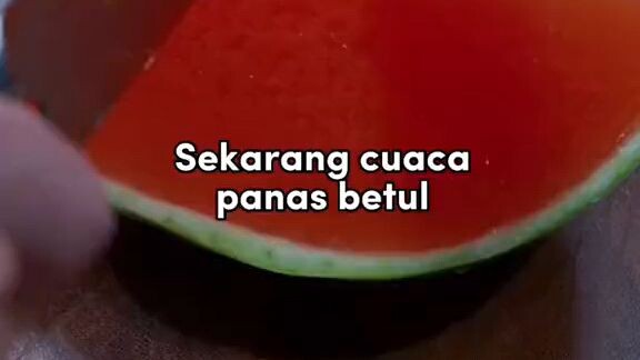 jeli tembikai siapa nak buat