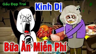 Gấu Hài Hước : BỮA ĂN MIỄN PHÍ KINH DỊ | Phim Ngắn Gấu Đẹp Trai Hài Hước Kinh Dị