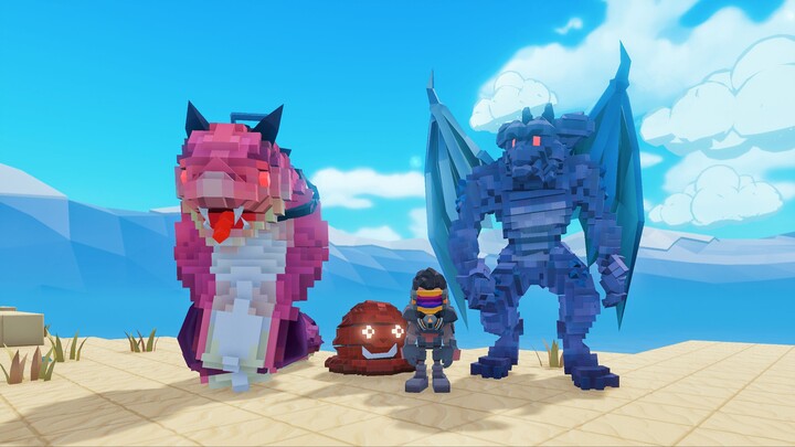 【Xiami】งูปีกแสนฉลาดและโกเลมหินที่บุ่มบ่าม! บล็อกอาร์ค ตอนที่ 6