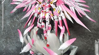 Iron man! Peach girl! Two wishes fulfilled at once! 【Wing Zero Gundam Cherry Blossom Color Repaint】