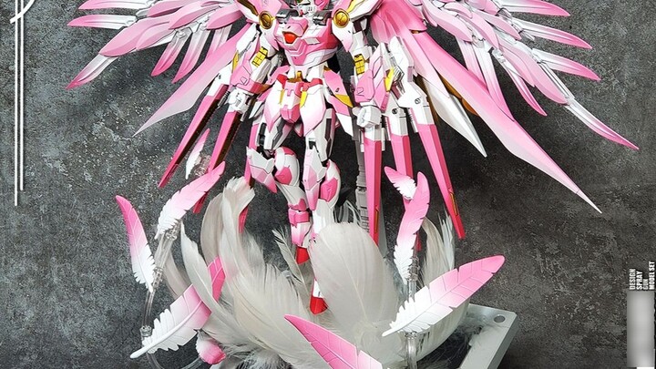 ไอรอนแมน! สาวพีช! ความปรารถนาสองประการสำเร็จในคราวเดียว! 【ทำสี Wing Zero Gundam Cherry Blossom】