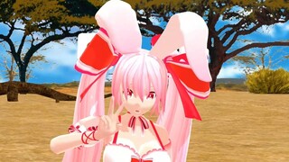 【mmd di gi charat】ラ・ビ・アン・ローズでトリノコシティ