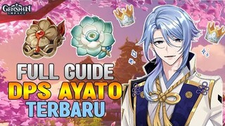 FULL AYATO GUIDE! Cara Build DPS Ayato (senjata, artifact, team building) | Genshin Impact Indonesia