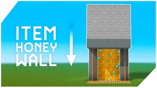 Cara Membuat Item Honey Wall - Minecraft Tutorial Indonesia