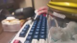 [ASMR] Typing Sound Of CMK98 + TTC Gold Pink Switches