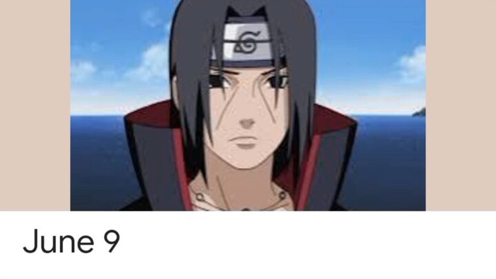 HAPPY BIRTHDAY ITATCHI UCHIHA