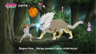 Nue menyerap chakra segel kutukan jugo - Nue membesar dan jugo sadarkan diri" Spoiler Boruto 99