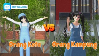 ORANG KOTA VS ORANG KAMPUNG - SAKURA SCHOOL SIMULATOR