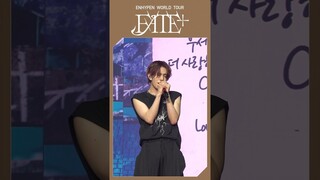 [#EN_Clip] 엔진에게 선물이 도착했습니다💝 희승 - Love wins all🎵 #ENHYPEN #EN_WORLDTOUR_FATEPLUS #FATEPLUS_IN_SEOUL
