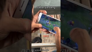 Intinya sabar dan semangat