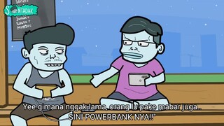 Jangan Pernah Bawa Powerbank Di tongkrongan!! (Animasi Sentadak)