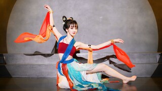 《飞天》敦煌壁画活了？联动张艺兴跨年舞台！