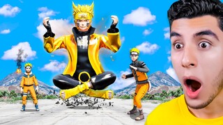 SOBREVIVIENDO 100 AÑOS como NARUTO en GTA 5!