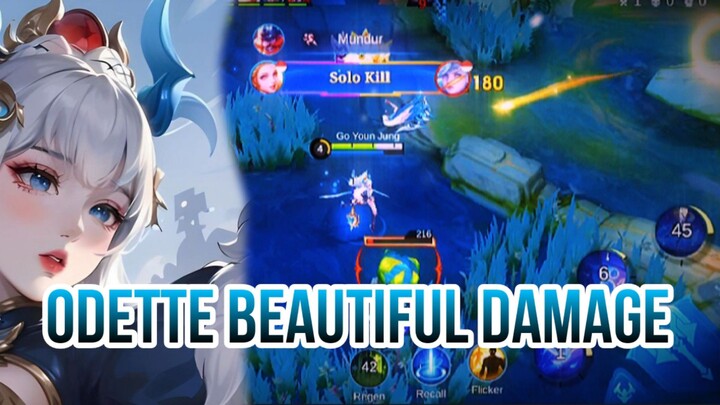 ODETTE BEAUTIFUL DAMAGE
