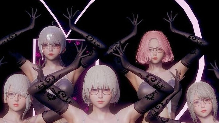 【MMD】【Little Blue Man Girl Group】ITZY-WANNABE