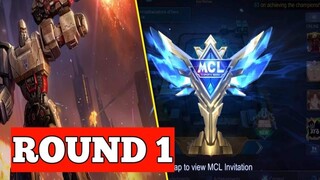 PLAYING MY UNLUCKIEST SKIN MEGATRON IN MCL ROUND 1 | AkoBida Gameplay - MLBB