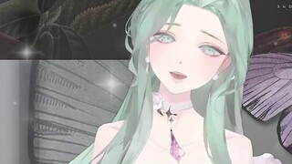 [Live2d model display] Mint-colored Sleeping Beauty, endowed with divine beauty by the moon