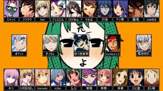 【合唱】十面相やってみたらこうなった。【私は多重人格】