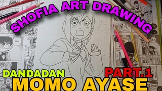 menggambar momo ayase DANDADAN part.1