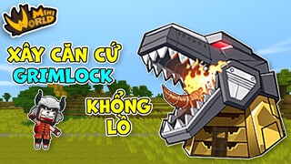 SongFish xây thành công căn cứ Grimlock khổng lồ trong mini world