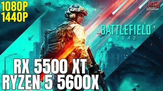 Battlefield 2042 (Beta) | Ryzen 5 5600x + RX 5500 XT | 1080p, 1440p benchmarks!