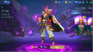 Mobile Legend : Mod Skin Valir Collector Liệt Hỏa Ma Vương - Jin Moba