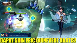 LAGI REVIEW SKIN LADY CRANE GUINEVERE KETEMU SUBSCRIBER - AUTO SEMANGAT MAIN NYA! MOBILE LEGENDS