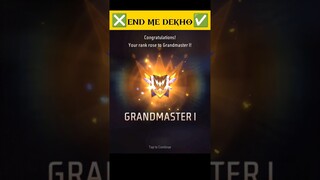 Grandmaster Se Niche Aagya 😑🥲 | Free Fire MAX #shorts #freefire #shortvideo