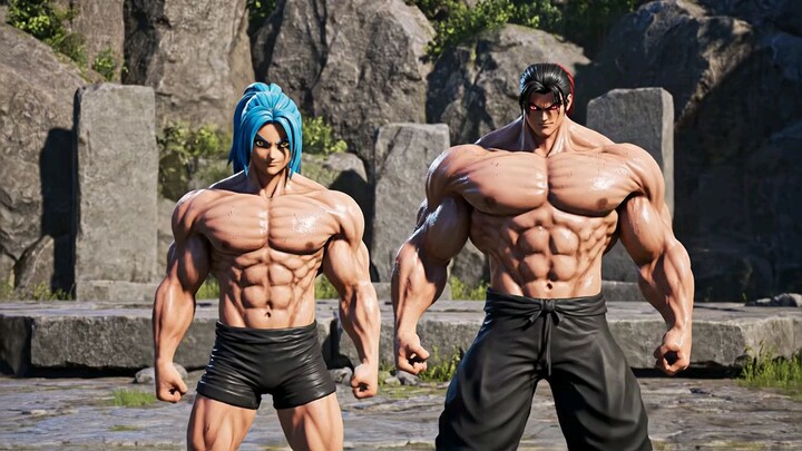 rimuru dan primordial hitam lagi pamer otot